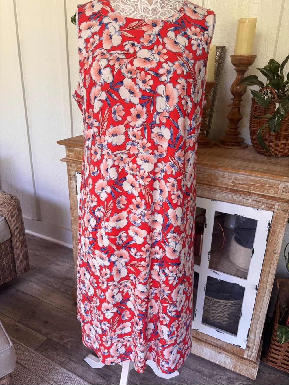 Tommy Hilfiger Sleeveless A-Line Dress